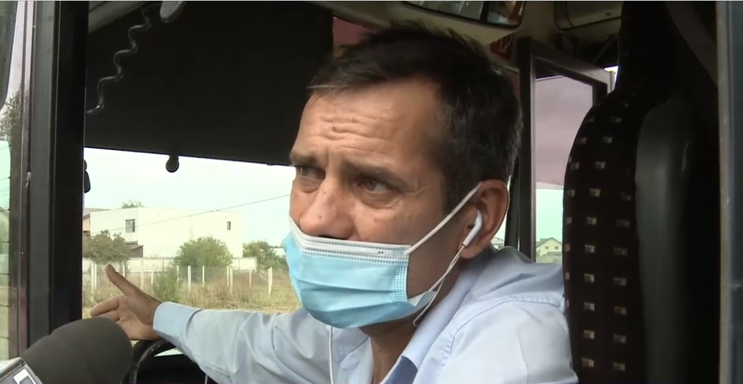 Comuna Berceni, în scenariu roșu. Șoferii STB nu vor să pună masca și spun că au scutire de la Primăria Capitalei