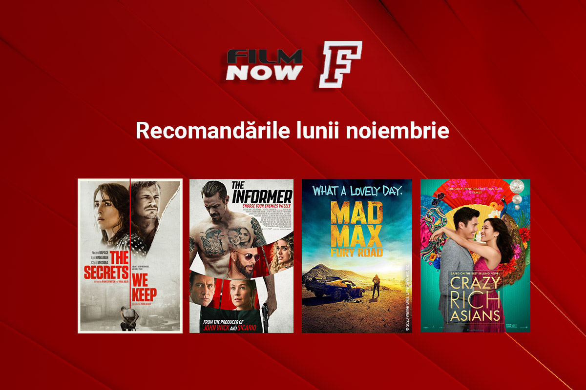 Film Now duce acțiunea la un alt nivel în luna noiembrie, cu premiera The Informer și superproducția Miss Bala