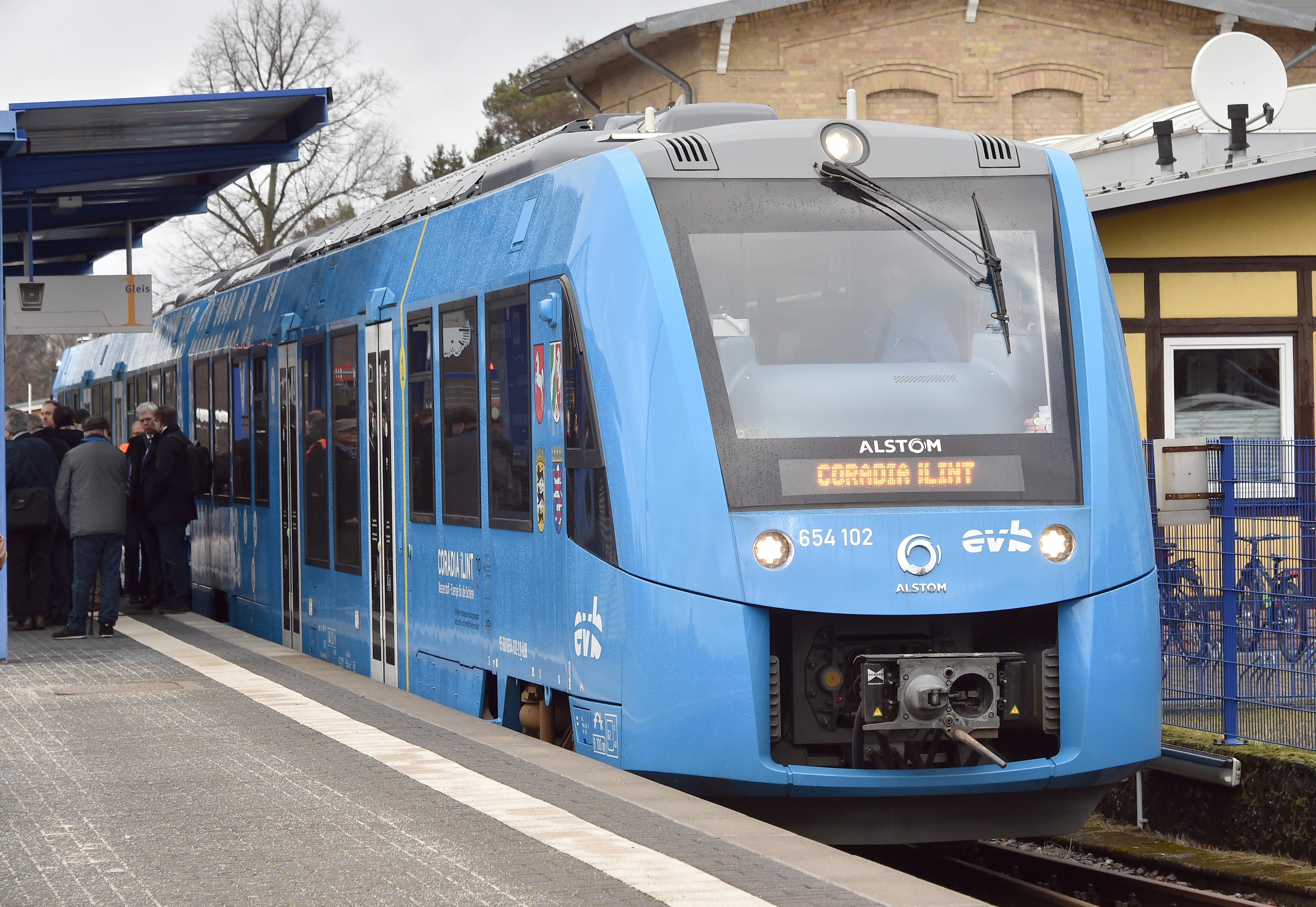 O staţie de alimentare cu hidrogen pentru trenuri va fi construită la Frankfurt