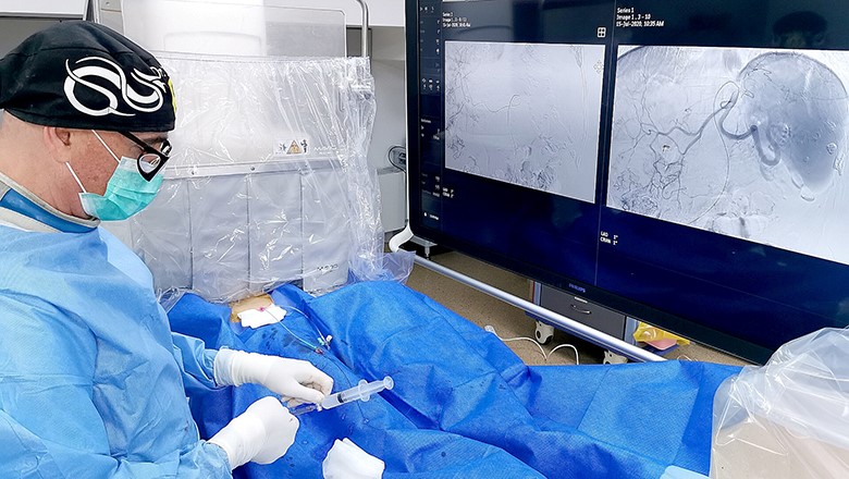 Chemoembolizarea hepatică cu microsfere absorbabile pentru tratamentul paliativ al tumorilor hepatice