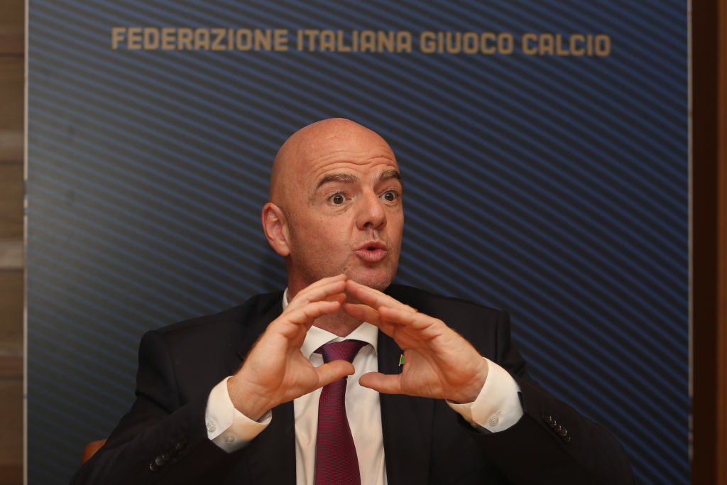 Președintele FIFA, Gianni Infantino, are coronavirus