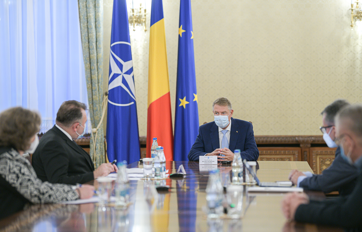 Klaus Iohannis: La acest moment avem 3.065 de paturi de ATI și 2.252 de ventilatoare