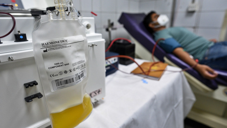 Un bărbat din Iași, salvatorul a nouă pacienți Covid în stare gravă. A donat plasmă de trei ori după vindecare