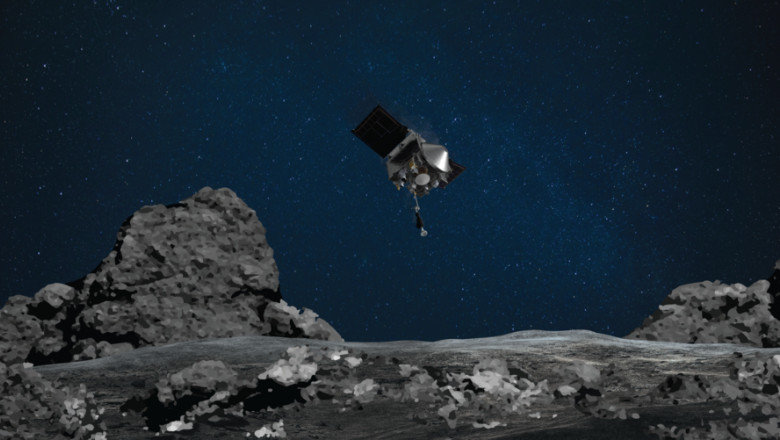 Sonda spațială americană Osiris-Rex a reușit să colecteze mostre de pe suprafața unui asteroid