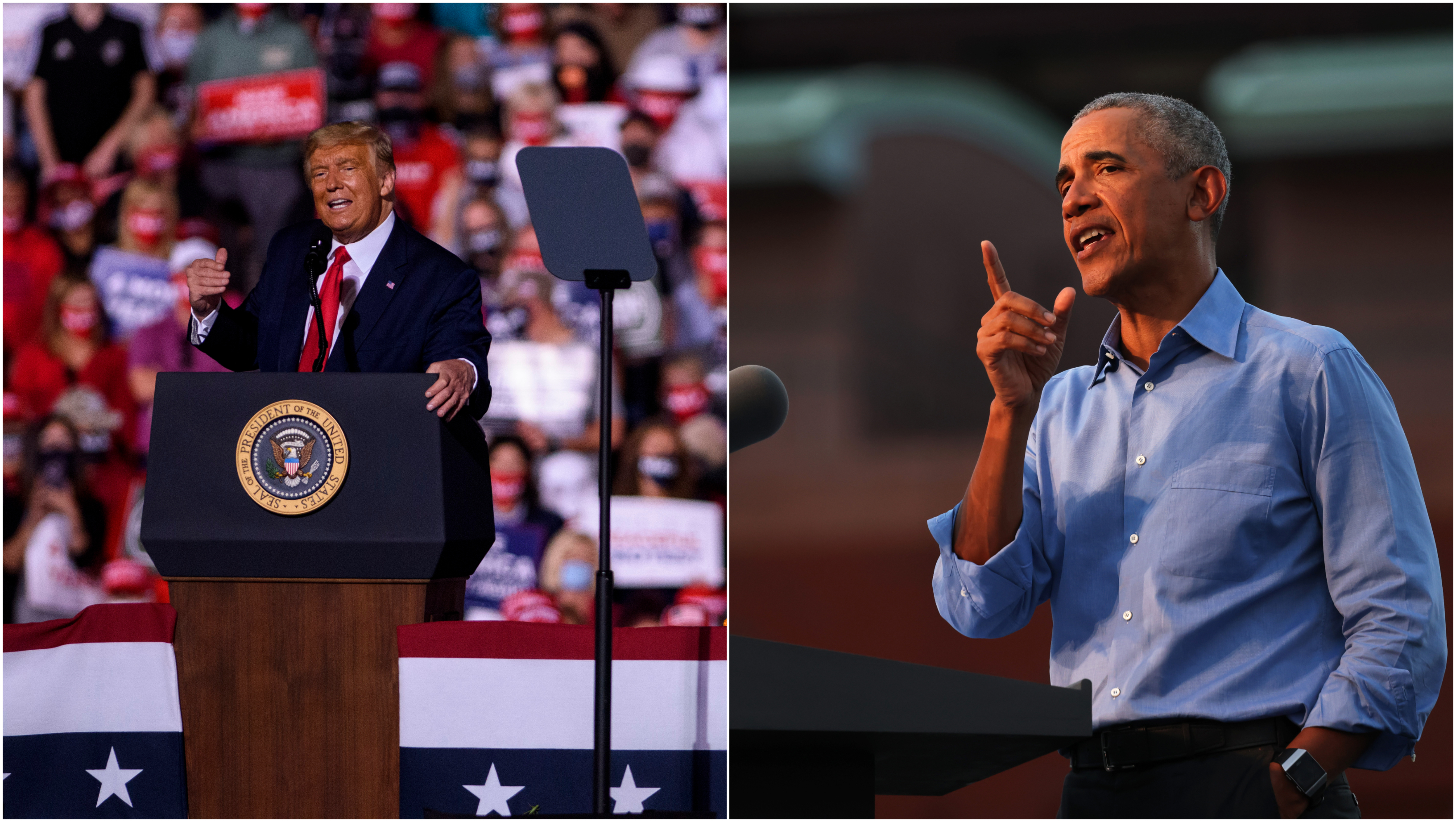 Barack Obama si Donald Trump s-au atacat in campanie. “E un unchi nebun si un rasist”/ Ce a spus Trump despre fostul presedinte