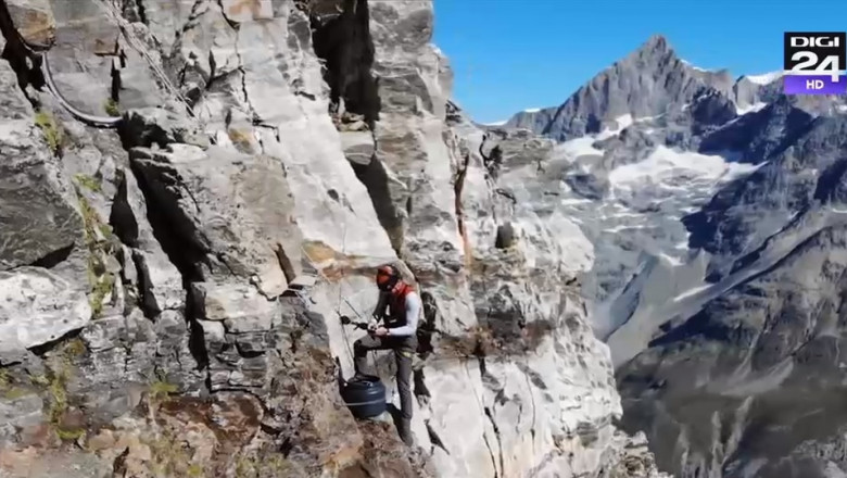 Cercetătorii „ascultă” inima vârfului Matterhorn din Elveția cu ajutorul unor radare seismice