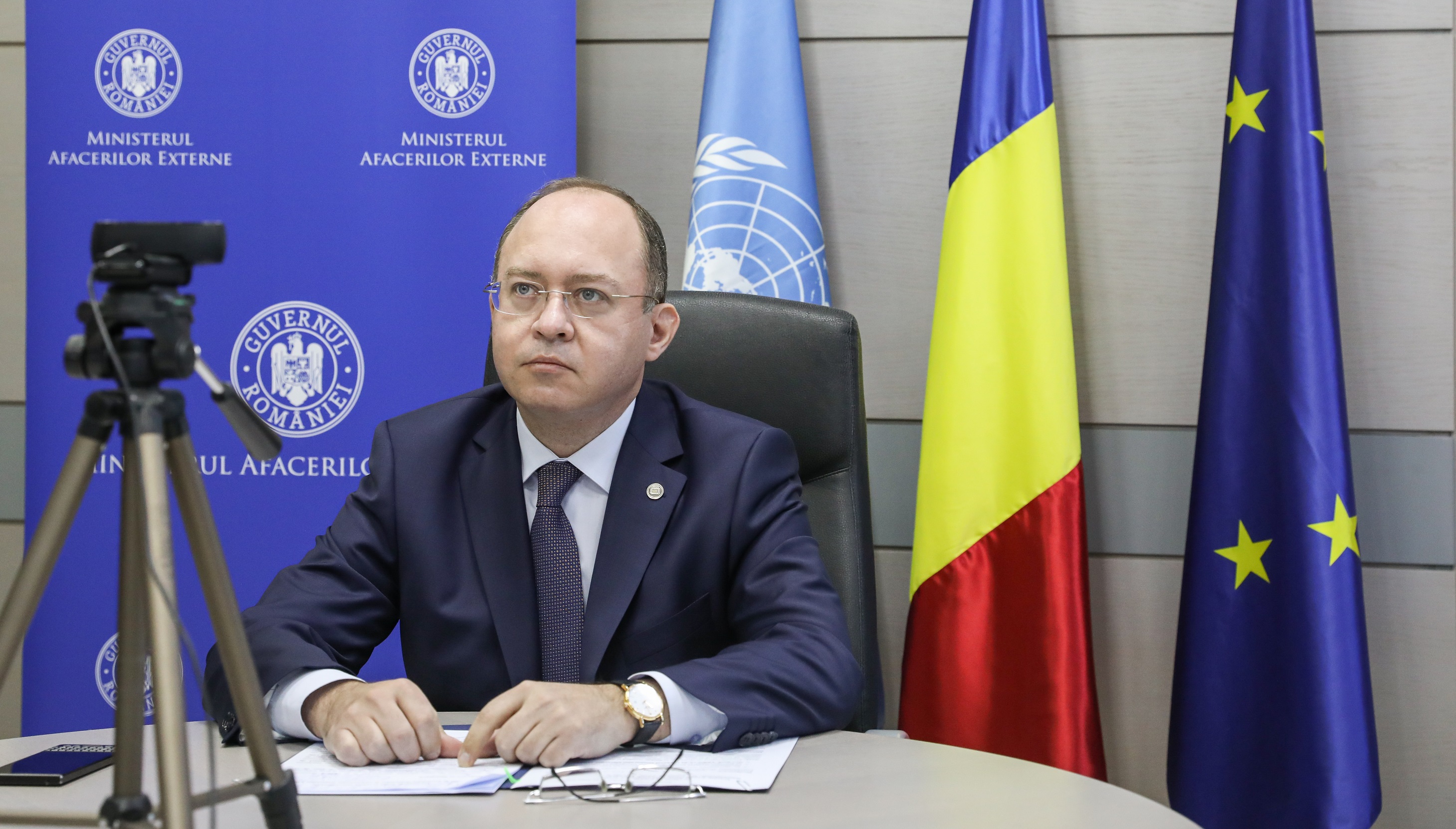 Bogdan Aurescu i-a scris secretarului de stat american Antony Blinken și l-a invitat în România