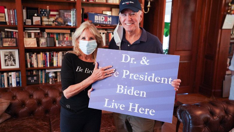 Jill și Joe Biden.