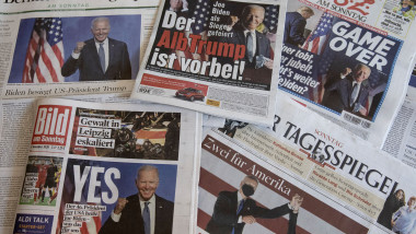 Presa internațională a reacționat în cele mai diverse titluri la alegerile din SUA, câștigate de Joe Biden.