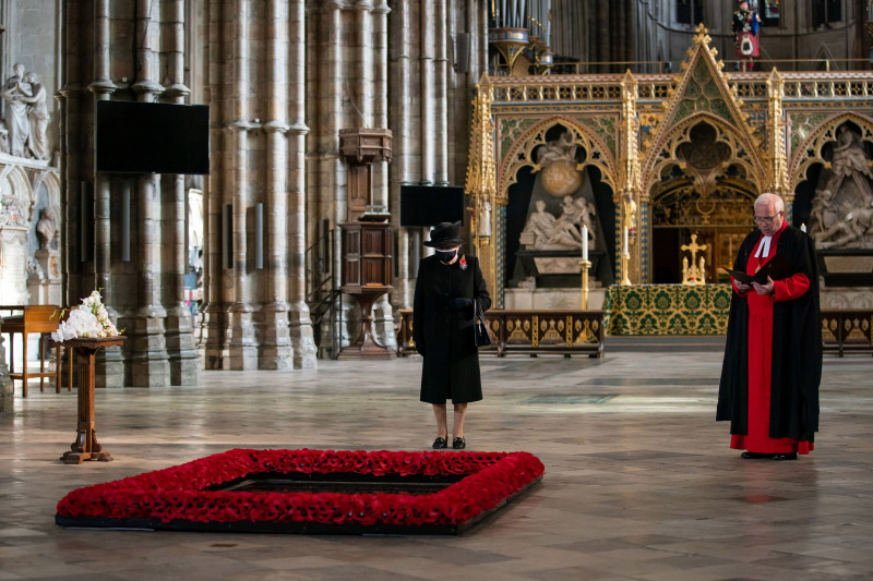 The Queen at Westminster Abbey