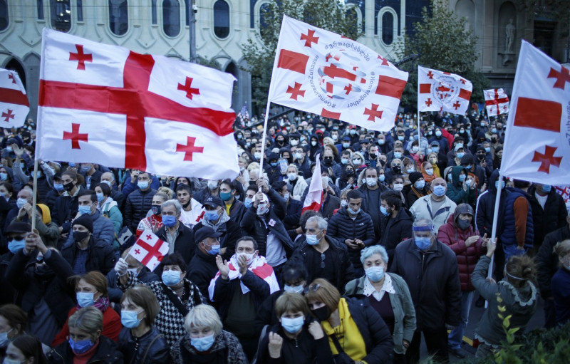 Protest in Tbilisi