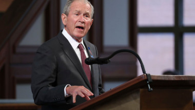 Fostul preşedinte republican al SUA George W. Bush