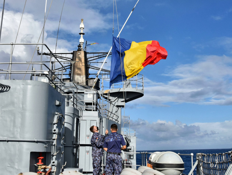 Fregata "Regina Maria" a revenit mai repede din misiunea NATO, având la bord 110 marinari infectaţi cu coronavirus