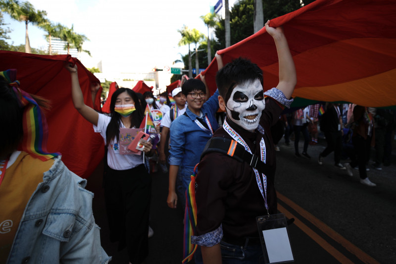 Taiwan Pride March in Taipei