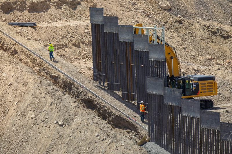 construire zid la granita SUA Mexic