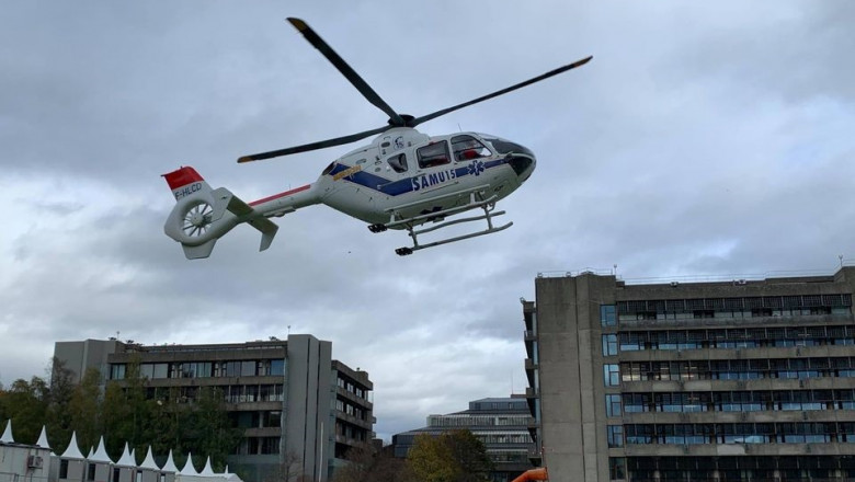pacienti covid tranferati cu elicopterul