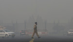 Poor air quality in New Delhi