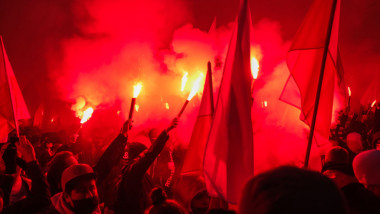 Proteste violente in Polonia