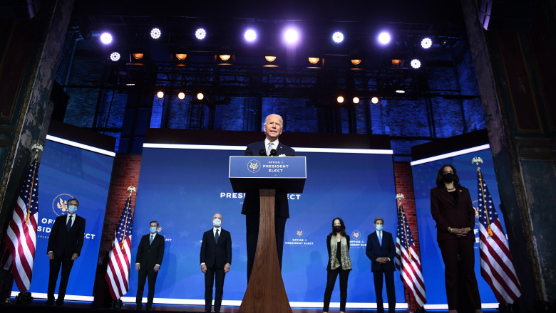Joe Biden şi echipa sa diplomatică şi de securitate naţională de la Casa Albă