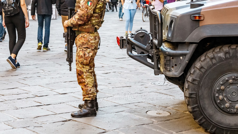 Carabinieri în Italia