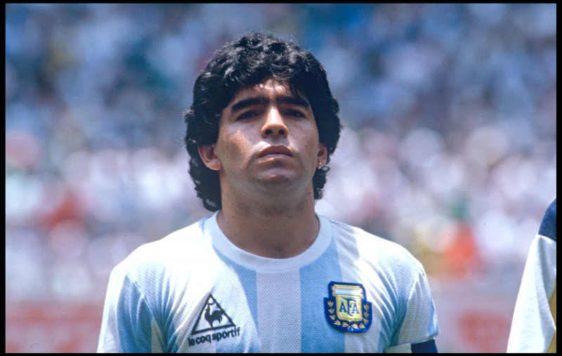 Diego Maradona, campion mondial cu Argentina în1986