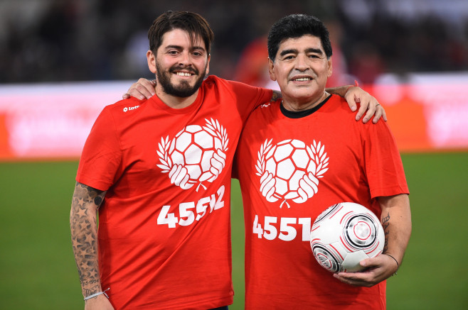 Diego Armando Maradona, match of peace, Football, Rome, Italy - 12 Oct 2016