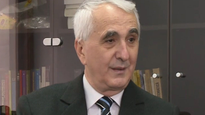 Profesorul Vicențiu Rădulescu, matematician.