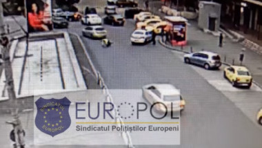 politist lovit de maşină în zona Gara de Nord din Bucureşti