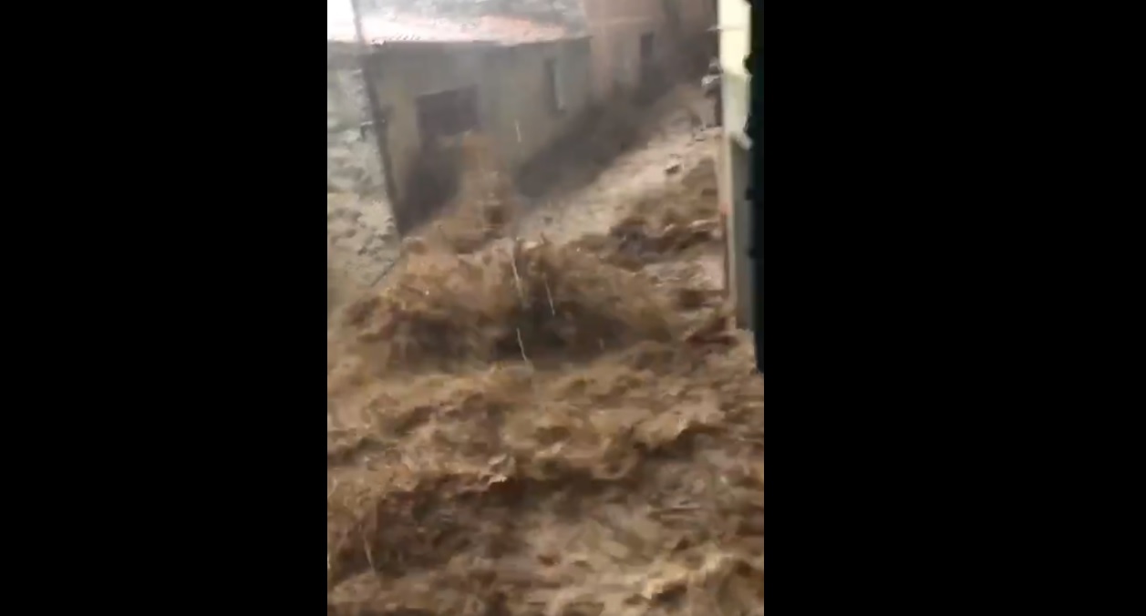 VIDEO. Inundații apocaliptice în Sardinia, cel puțin trei morți