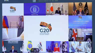 lideri g20 in videconferinta