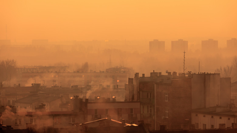 aer poluat in oras