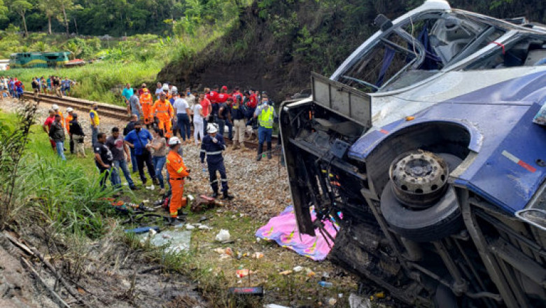 accident autobuz brazilia