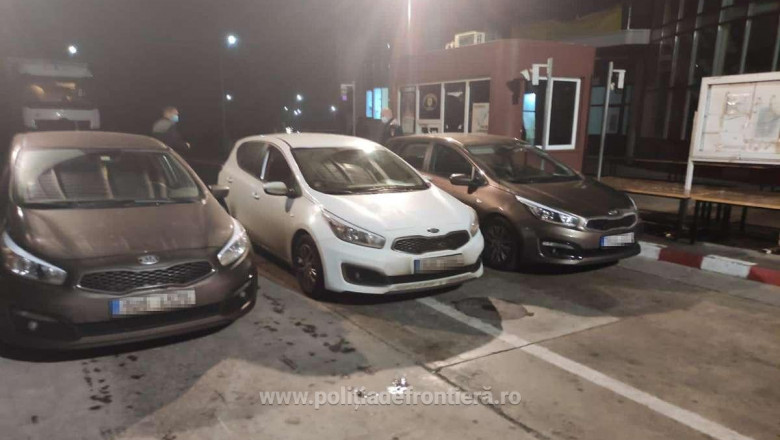 masini furate din cehia parcate la politia de frontiera