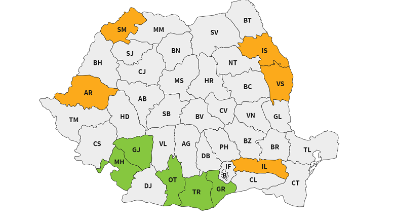 Alegeri parlamentare 2020. Hartă interactivă cu prezența la vot: La ora 18, diferență de aproape 7% față de 2016. Rezultate LIVE