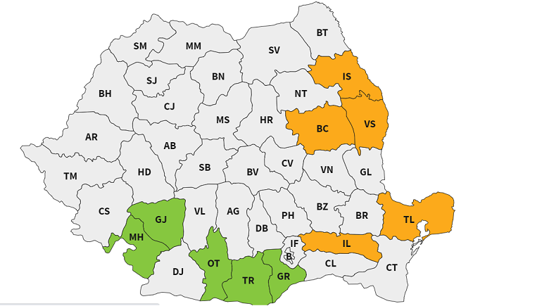 Alegeri parlamentare 2020. Hartă interactivă cu prezența la vot. La închiderea urnelor au votat, în țară, 31,84% dintre români