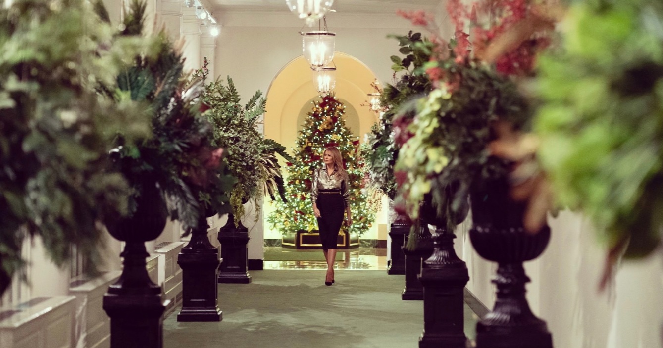Casa Albă, decorată de sărbători de Melania Trump, pentru ultima oară ca primă-doamnă
