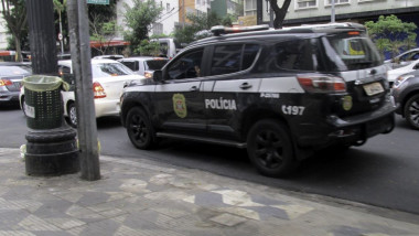 masina de politie politia brazilia profimedia
