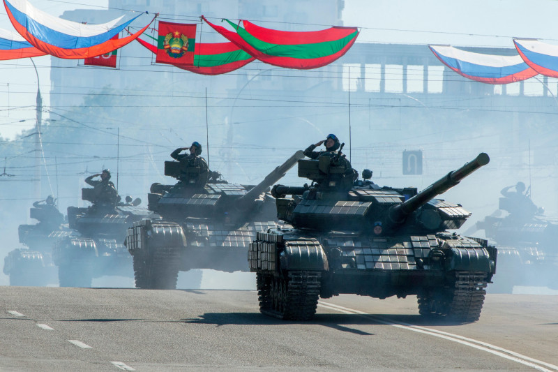 parada militara transnistria rusia militari