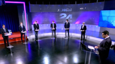 Dezbatere electorală la Digi24 înainte de alegerile parlamentare din 6 decembrie