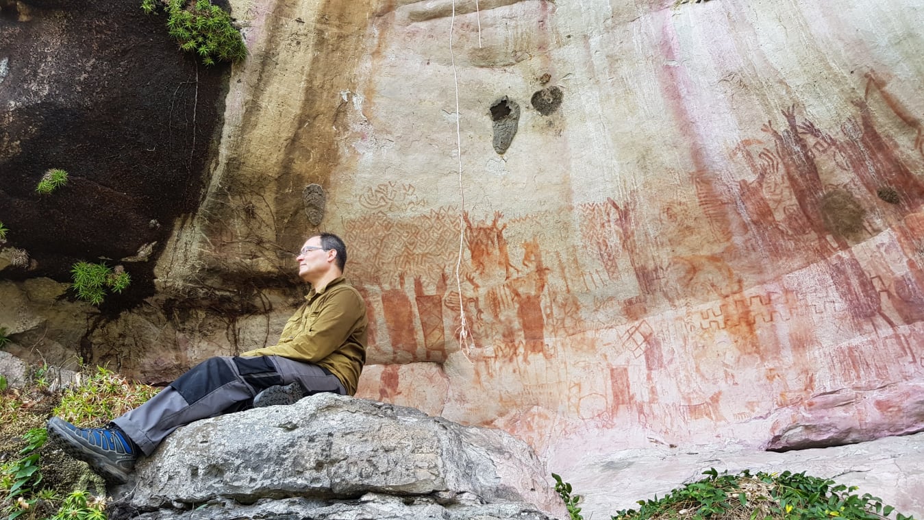 Mii de picturi cu animale uriașe ale epocii glaciare, vechi de 12.000 de ani, găsite în pădurea amazoniană