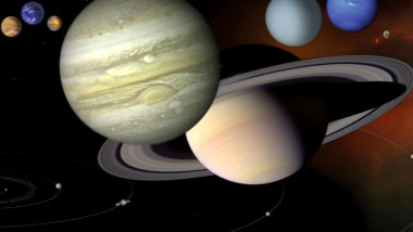 „Marea conjuncție” Jupiter Saturn