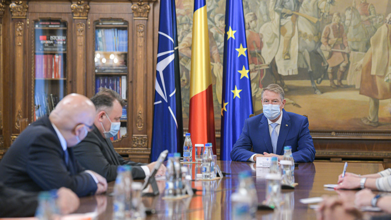Klaus Iohannis a convocat o nouă ședință pentru gestionarea pandemiei de Covid la Cotroceni