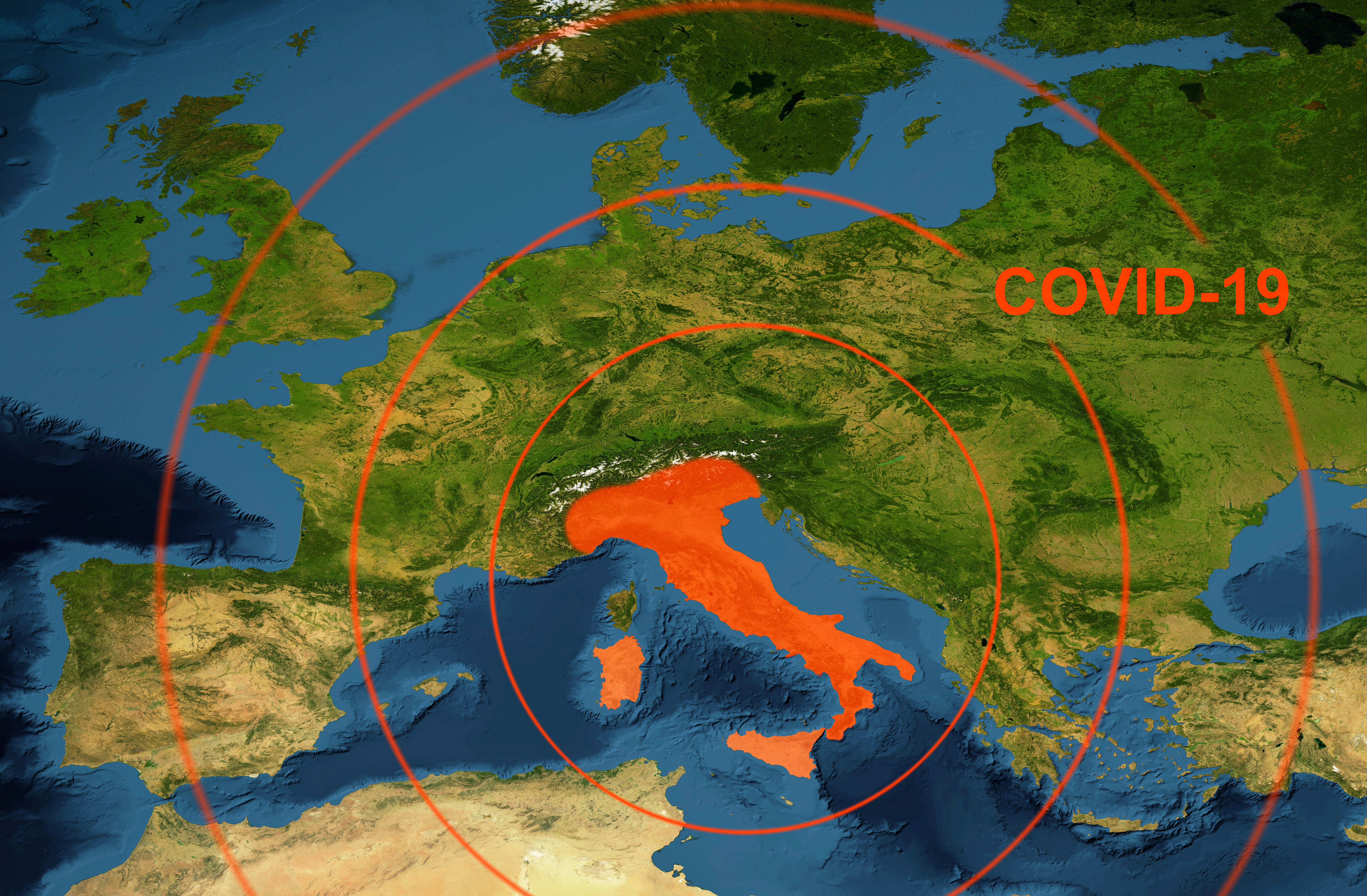 Italia se alătură statelor cu restricții dure. Întreaga țară va fi considerată „zonă roșie” în perioada sărbătorilor