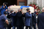 Funeral mass for late Italian soccer player Paolo Rossi in Vincenza
