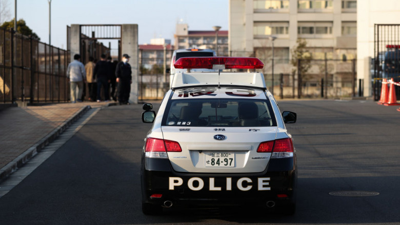 Masina de politie din Japonia