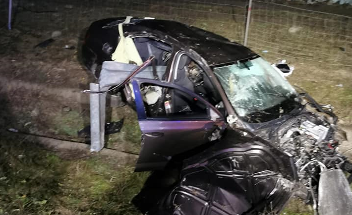 Un om a murit după ce mașina pe care o conducea a lovit un câine pe A2