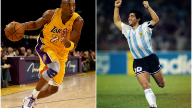 Kobe Bryant și Maradona, doi foști sportivi de legendă, au murit în 2020.
