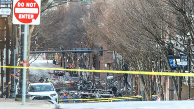 Explozia care a avut loc în ziua de Crăciun în Nashville a fost provocată. Foto: GettyImages