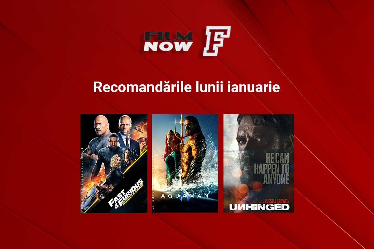 Film Now marcheaza inceputul anului 2021 cu doua premiere TV in Romania: Furios şi iute: Hobbs & Shaw si Furie la volan
