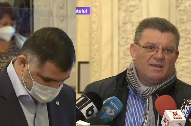 Noii parlamentari își preiau mandatele. Daniel Ghiță a purtat mască, Dumitru Coarnă, liderul sindicatului polițiștilor, a adus scutire